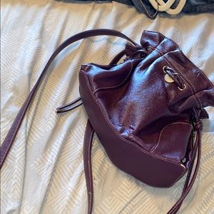 Purple purse